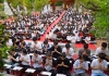 Hà Nội: Hơn 1.200 bạn trẻ tham dự lễ cầu nguyện trước các kỳ thi năm 2024 tại chùa Quan Âm