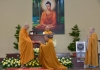 Chư Trưởng lão Hội đồng Chứng minh thăm, sách tấn Tăng Ni sinh Học viện Phật giáo VN tại TP.HCM