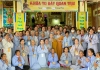 Long An: Khoá tu Bát quan trai lần 4 cho Phật tử tại chùa Tân Phước