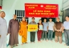 Kiên Giang: Ban Trị sự GHPGVN huyện Kiên Hải trao nhà Đại đoàn kết tại xã Lại Sơn