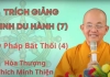 [Video] Trích giảng Kinh Du Hành (bài 7) - "Bảy Pháp Bất Thối (4)" - Hòa thượng Thích Minh Thiện