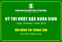 Đà Nẵng: Gia đình Phật tử thành phố tổ chức thi vượt bậc đoàn sinh năm 2024