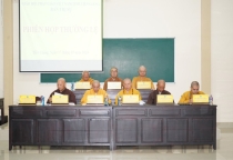 Tiền Giang: Buổi họp báo công tác Phật sự tháng 6 của Ban Trị sự Phật giáo tỉnh