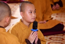 Khóa tu "An lạc hạnh" tại tịnh xá Lộc Uyển (Q.6)
