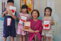 Hà Nội: Chương trình "Nhà sách Vĩnh Nghiêm cùng em đến trường" đầy hào hứng và ý nghĩa