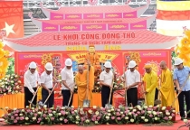 Hưng Yên: Lễ khởi công động thổ trùng tu ngôi Đại Hùng Bảo Điện chùa Ông ( Bản Tịch tự)
