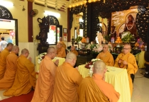 Tăng Ni Q.Bình Thạnh tác pháp thọ an cư 
