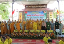Ninh Thuận: Phân ban Thanh thiếu Nhi Phật tử GHPGVN tỉnh khai mạc Khóa tu mùa hè “Vun bồi đạo đức” lần 5