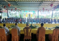 Bình Phước: Khóa tu tập trung lần thứ tư tại chùa Thanh Minh