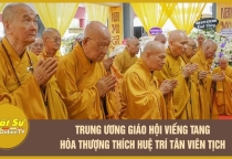 [Video] Trung ương Giáo hội viếng tang Hòa thượng Thích Huệ Trí tân viên tịch