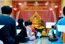 Kiên Giang: Hơn 100 bạn trẻ vân tập về chùa Bửu Hưng tham dự khóa tu “Tuổi trẻ hướng Phật” lần thứ I