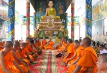 Hậu Giang: Hội Đoàn kết Sư sãi yêu nước tỉnh tấn đàn truyền giới theo nghi thức biệt truyền