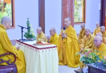 Phật giáo Q.1 khai mạc khóa An cư kiết hạ với hơn 90 hành giả tham dự