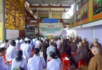 Hội nghị tuyên truyền phòng cháy, chữa cháy, bảo vệ môi trường tại chùa Đức Phú (H.Nhà Bè)