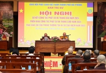 Hải Phòng: Hội nghị Sơ kết công tác Phật sự 6 tháng đầu năm 2024