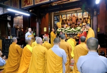 Bình Dương: Trang nghiêm tổ chức lễ Húy kỵ cố Hòa thượng Thích Thiện Hương