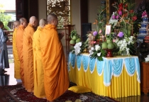Bình Thuận: Ban Trị sự Phật giáo huyện Hàm Tân tưởng niệm Tổng Bí thư Nguyễn Phú Trọng