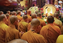 TP.HCM: Trang nghiêm tưởng niệm Tổng Bí thư Nguyễn Phú Trọng tại chùa Đại Giác (Q.Phú Nhuận)