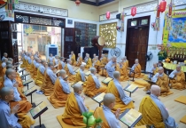 TP.HCM: Lễ Bố-tát của chư Ni trường hạ chùa Bồ Đề Lan Nhã quận 6 mùa an cư PL.2568