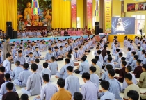 Nghệ An: Bế mạc khoá tu mùa Hè lần 2 năm 2024 tại chùa Chí Linh