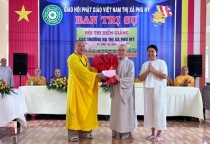 BR-VT: Gần 400 Phật tử tham gia khóa tu Tổng đạo tràng lần III - năm 2024 tại chùa Bảo Tích
