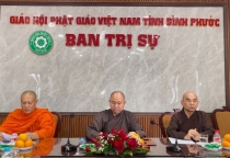 Bình Phước: Ban Trị sự GHPGVN tỉnh sơ kết Phật sự 6 tháng đầu năm 2024 