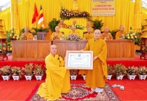 An Giang: Công bố quyết định bổ nhiệm trụ trì chùa Liên Hoa (H.Thoại Sơn)