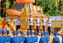 [Ảnh] Lễ trà-tỳ kim quan Đức Tăng vương Campuchia Tep Vong thiêng liêng và đặc biệt trọng thể 