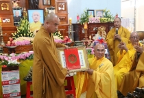 Đồng Tháp: Bổ nhiệm Thượng tọa Thích Minh Sơn trụ trì chùa Tháp Linh (H.Tháp Mười)