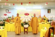Tổng kết năm I khóa VIII (2023-2025) Lớp Sơ cấp Phật học Long An