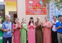 Ra mắt Điểm an sinh xã hội tại chùa Thiền Giác (TP.Thủ Đức)