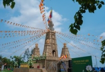 [Ảnh] Ngắm lễ đài Phật đản đặc biệt của Phật giáo H.Triệu Phong (Quảng Trị)