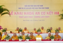 Bình Thuận: Tổng khai giảng khóa An cư kiết hạ toàn tỉnh Phật lịch 2568