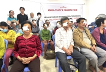 Ban Từ thiện xã hội Phật giáo H.Tánh Linh tổ chức phẫu thuật mắt cho 58 bệnh nhân nghèo