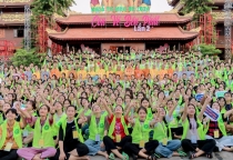 Bình Thuận: Khóa tu mùa hè “Con về bên Phật” tại chùa Thiện Quang