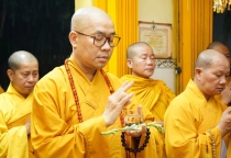 Tiền Giang: Lễ nhập kim quan Trưởng lão Hòa thượng Thích Thiện Duyên
