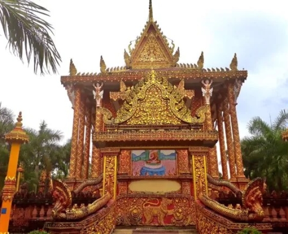 Chùa Khmer Rạch Giồng (Sêrâymangkol – Thới Bình, Cà Mau)
