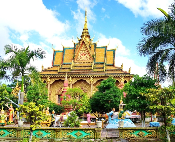 Chùa Monivosa (Chùa Liên Hoa – Thành phố Cà Mau, Cà Mau)