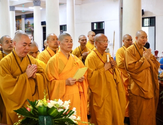 Nam Định: Lễ khai pháp khoá An cư kiết hạ tại Trúc Lâm Thiên Trường DL.2024