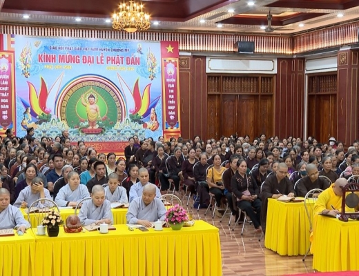 Hà Nội: Trường hạ chùa Trăm Gian khai pháp khóa An cư kiết hạ Phật lịch 2568