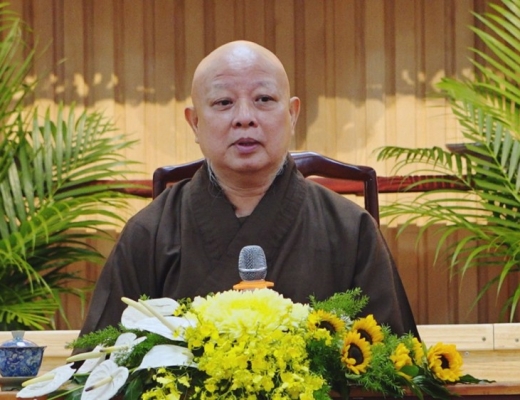 TP.HCM: HT.Thích Lệ Trang thuyết giảng về “Nghi lễ Phật giáo miền Nam” tại hạ trường thiền viện Quảng Đức (quận 3)