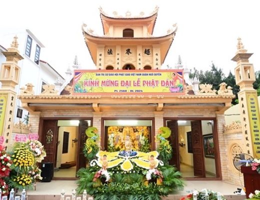 Hải Phòng: Phật giáo quận Ngô Quyền kỷ niệm 2.648 năm ngày Đức Phật Thích Ca Mâu Ni đản sinh