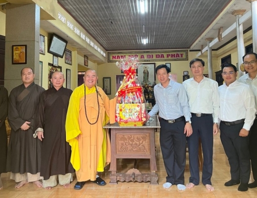 Đồng Nai: Ban Tôn giáo tỉnh thăm trường hạ Ban Trị sự GHPGVN huyện Xuân Lộc 
