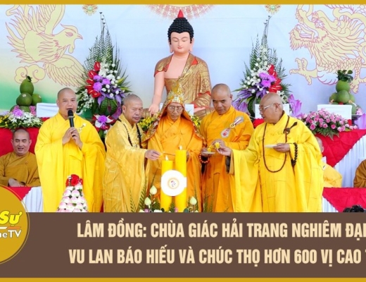 [Video] Lâm Đồng: Chùa Giác Hải trang nghiêm Đại lễ Vu lan Báo hiếu và chúc thọ hơn 600 vị cao tuổi