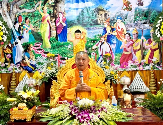 [Video] TT. Thích Minh Tiến thuyết giảng chủ đề "Ý nghĩa Phật đản"