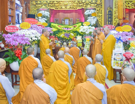 Lễ tưởng niệm 50 năm ngày Ni trưởng Thích nữ Liễu Tướng - khai sơn chùa Pháp Võ viên tịch