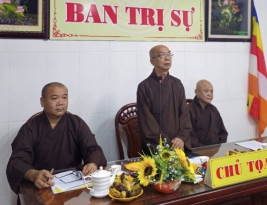 Bến Tre: Ban Trị sự GHPGVN tỉnh họp triển khai hoạt động Phật sự 6 tháng cuối năm 2024