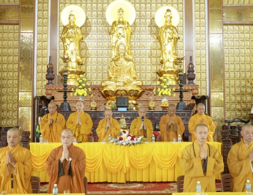 Ban Hoằng pháp T.Ư và Ban Kinh tế - Tài chính T.Ư thăm, sách tấn các trường hạ Tây nguyên