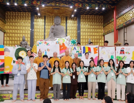 Thanh Hóa: Ngày tu học thứ 2 tại khóa tu mùa hè năm 2024 tại chùa Thanh Hà