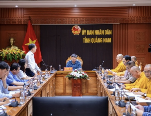 Quảng Nam: Họp thống nhất nội dung hội thảo về Di sản Văn hóa Phật giáo Phật viện Đồng Dương